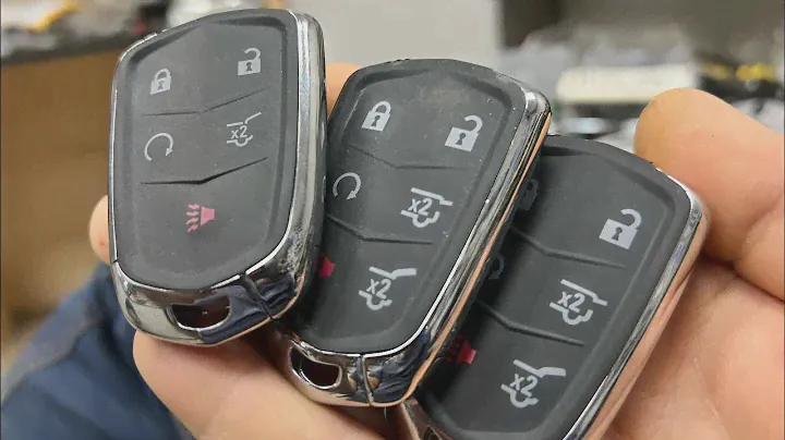 Сравнение корпусов и ключей на Cadillac