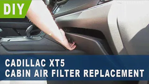 Cadillac XT5 Cabin Air Filter Replacement ( 2017 2018 2019 2020 2021 2022 )