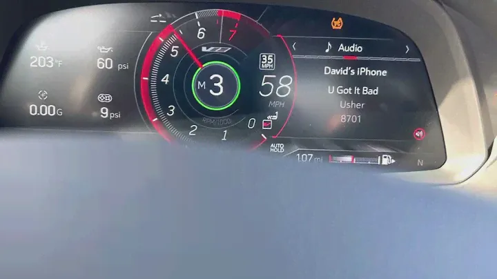 2022 Cadillac CT5 - V Blackwing A10 30-110 acceleration