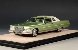 Масштабная модель Cadillac Coupe Deville 1975 зеленый лучшая цена!