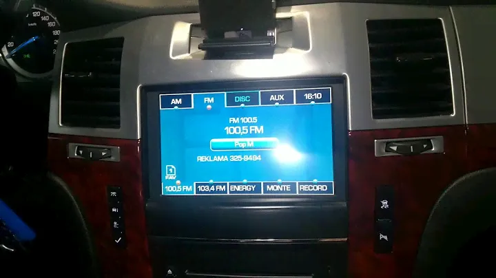 Cadillac Escalade (2008-14)- Интернет, USB, Yandex и другие навигационные программы