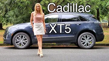 Обзор Cadillac XT5 2021 года // Редкий двигатель V6 в компактном внедорожнике!