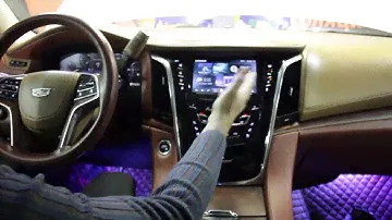 Мультимедийно развлекательный комплекс на базе Android 7 для Cadillac Escalade