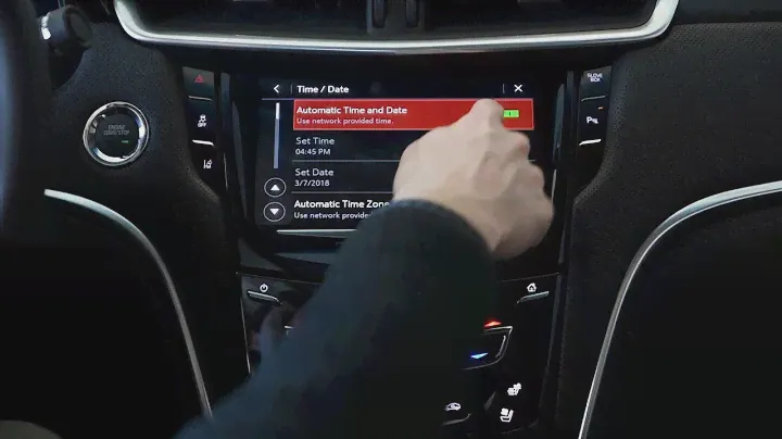 How to Adjust Clock Settings with Cadillac Infotainment | Daylight Savings Time | Tutorial